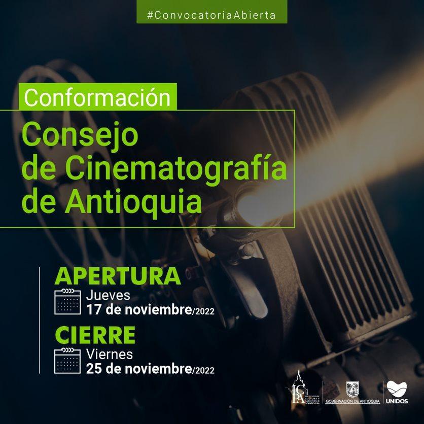 Antioquia renovará su Consejo de Cinematografía